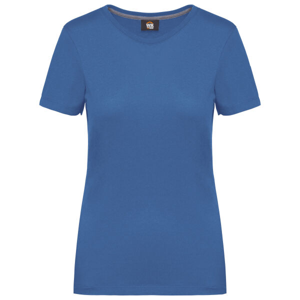 Dames-T-shirt met antibacteriële behandeling Light Royal Blue 3XL
