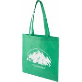 Non-woven (80 gsm) draagtas Taye zwart