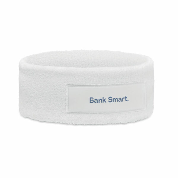 ATAMA - Hoofdband van polykatoen - Wit ATAMA - Hoofdband van polykatoen - Wit