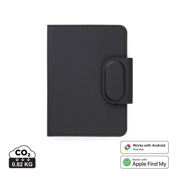 VINGA Baltimore RCS Passport houder met Dual FInder
