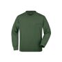 Men's Round Sweat Pocket dark-green 3XL