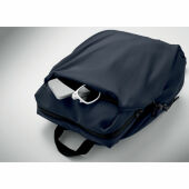 NAPA - 16" nylon laptop rugzak 17L - Marineblauw