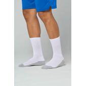 Unisex basketsokken White 35/38 EU