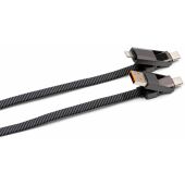 BrandCharger Thor Eco oplaadkabel gun metal