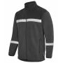 7300 FULL ZIP FLEECE PGL Grey/Black XS