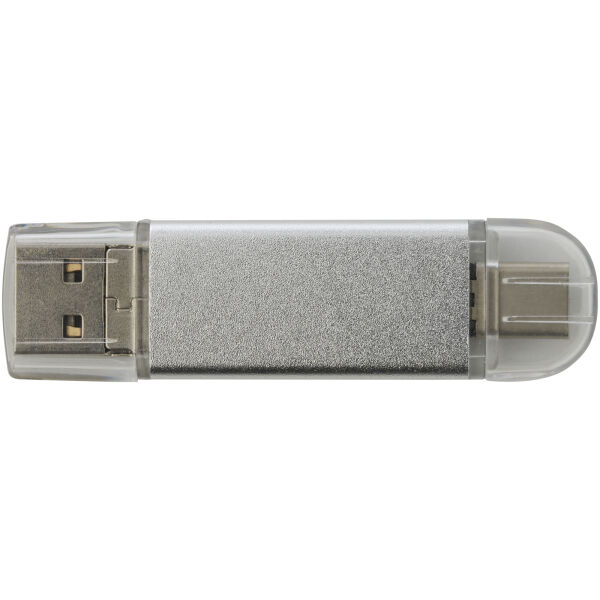 OTG aluminium USB type-C - Zilver - 128GB