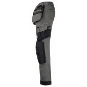 *2164 Stretch trousers hp do.grijs/zwa D120