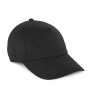 Canvaskatoenen pet met 5 panelen - K-up Gold Label Black One Size