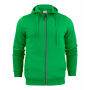 Printer Overhead full zip hoody Fresh green XXL