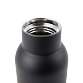VINGA Ciro RCS gerecycled RVS vacuümfles 300ML, zwart