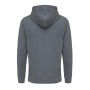 Iqoniq Abisko gerecycled katoen hoodie met rits, heather anthracite (XXS)