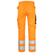 2377 Hi-vis trousers hp oranje/zwart D120