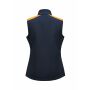 Printer Prime Softshell Vest Lady Navy/HVIS Or 3XL