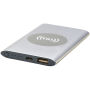 Juice 4000 mAh draadloze powerbank - Zilver
