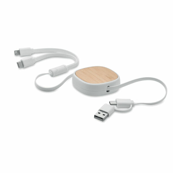 TOGOBAM - Intrekbare USB-laadkabel