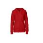 LADIES HOODIE WITH ZIP, RED, L, NEUTRAL LADIES HOODIE WITH ZIP, RED, L, NEUTRAL
