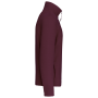 Enzo - Fleece met ritskraag Wine XS