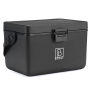 Brisby Koelbox - Frigobox - Coolbox - Auto - Lichtgewicht - Broodtrommel - 12L - 2 Gratis koelelementen van 450ml per stuk - Incl. Dividers Snijplanken - Bieropener - Flesopener - Max. 40 uur isolatie - Zwart