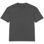 Ecologisch oversized heren-T-shirt Iron Grey XXL