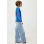 IQONIQ Etosha lichtgewicht gerecycled katoen sweater, royal blue (M)