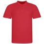 AWDis The 100 Cotton Piqué Polo Shirt, Fire Red, XXL, Just Polos