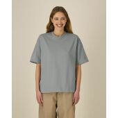 Asher - Boxy uniseks T-shirt van stevige stof - M
