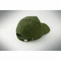 WALE - 5 panelen corduroy baseballcap - Legergroen