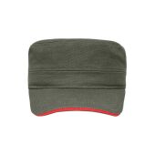olive/red