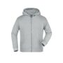 Hooded Jacket Junior grey-heather S