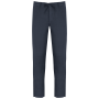 Verwassen herenbroek van linnen Washed Navy Blue 38 FR