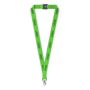 Polyester lanyard met reflecterende draden Polyester lanyard met reflecterende draden