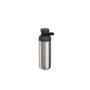 Mepal Vita 700 ml waterfles van gerecycled roestvrij staal - Zwart