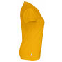 Cottover Gots T-shirt V-neck Lady yellow S Cottover Gots T-shirt V-neck Lady yellow S