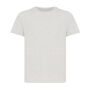 Iqoniq Koli kids lichtgewicht gerecycled katoen t-shirt, light heather grey (1112)