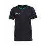 *Progress contrast jersey jr bla/team gr 122/128