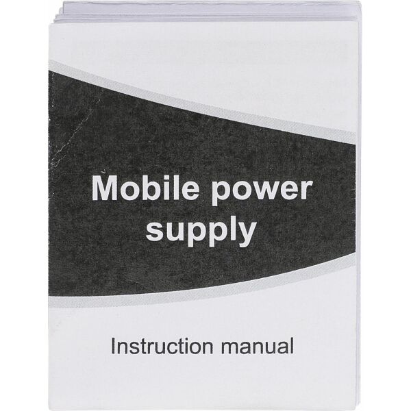 Gerecyclede draadloze oplader powerbank Meno zwart Gerecyclede draadloze oplader powerbank Meno zwart