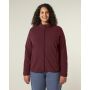 Stella Guider - De dames fleece jas - Burgundy (XXL)