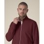 Trailer 2.0 - Het unisex sweatshirt met rits en opstaande kraag - Burgundy (5XL)