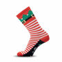 SOC MEDIUM - Paar kerstsokken M - Wit/rood SOC MEDIUM - Paar kerstsokken M - Wit/rood