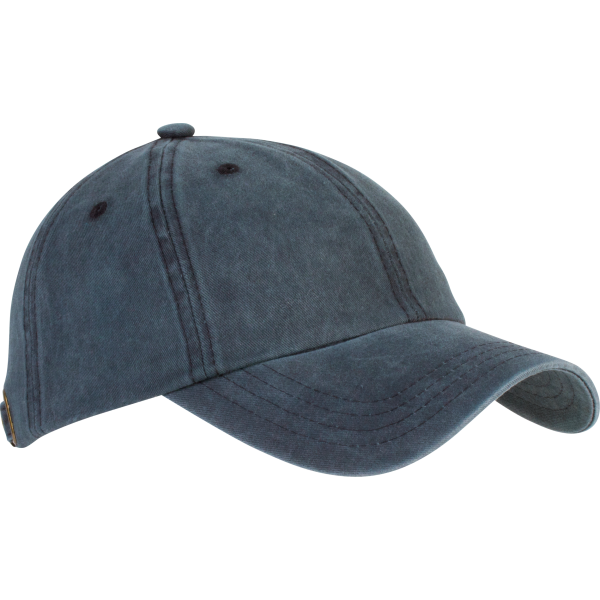 Vintage Cap mit 6 Panels Washed Navy One Size Vintage Cap mit 6 Panels Washed Navy One Size