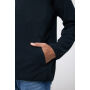 IQONIQ Talung gerecycled polyester fleece jas met rits, zwart (L)