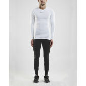 PRO CONTROL COMPRESSION LONG SLEEVE UNISE WHITE XS