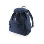 CANVAS BACKPACK, VINTAGE OXFORD NAVY, One size, QUADRA