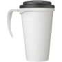 Brite-Americano® Grande 350 ml geïsoleerde beker - Wit/Zwart Brite-Americano® Grande 350 ml geïsoleerde beker - Wit/Zwart