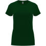 Capri damesshirt met korte mouwen - Fles groen - 3XL