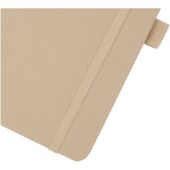 Honua A5 notitieboek van gerecycled papier met gerecyclede PET cover - Havermout