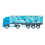 Trucker 15 - liniaal van 15 cm, vrachtwagen