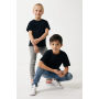Iqoniq Koli kids lichtgewicht gerecycled katoen t-shirt, zwart (78)