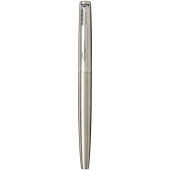 Parker Jotter vulpen (blauwe inkt) - Roestvrij staal/Chroom