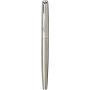 Parker Jotter vulpen (blauwe inkt) - Roestvrij staal/Chroom